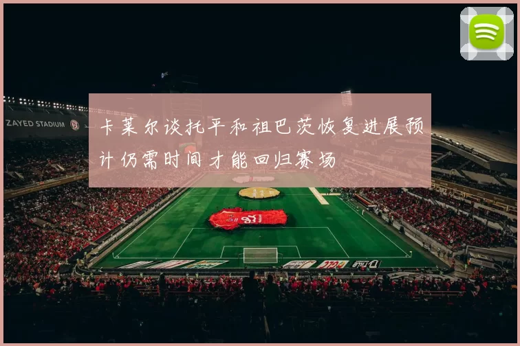 卡莱尔谈托平和祖巴茨恢复进展预计仍需时间才能回归赛场
